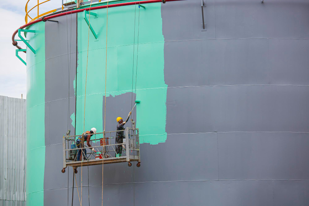 A Guide to Industrial Painting Methods for Coating Water, Fuel, and Storage Tanks